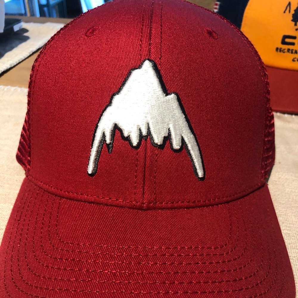Burton snowboards trucker hat